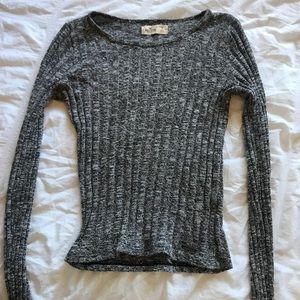 Hollister grey long sleeve